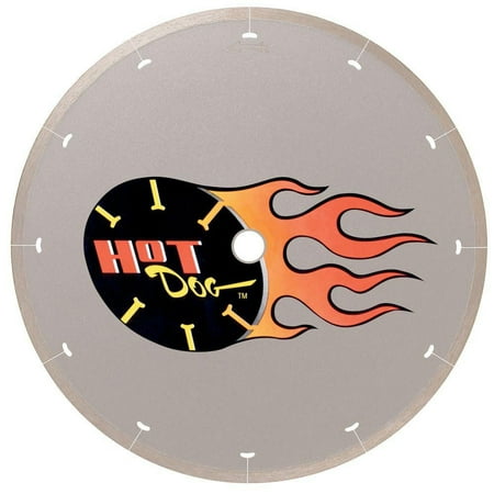 - MK Diamond 158434 HotDog 7 in. Continuous Rim Wet Cutting Diamond Blade