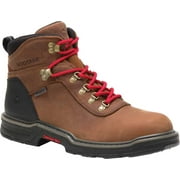 Men's Wolverine Trail Flex Waterproof Hiking Boot Dark Brown Full Grain Leather 10.5 EW