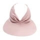 thumbnail image 1 of Sombrero de visera de verano Yuyangstore Rosa, 1 of 8