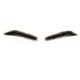 thumbnail image 1 of Cejas postizas de cabello humano para hombres y mujeres Base de encaje reutilizable Cejas postizas Color negro (MM-A3), 1 of 5