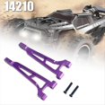 thumbnail image 5 of Piezas de Brazo Oscilante Superior de Mejora de Metal para Coche RC para Go 1/14 14209 14210 H14BM Piezas de Actualización de Coche RC (Púrpura), 5 of 5