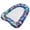 A, variant on Inflatable Pool Float Hammock with Soft Mesh Center, 45" Portable Floating Water Bed Lounger for Adults, Tropical Flamingo & Leaf Print Summer Pool Lounge Chair for Lake and Swimming Pool Decor,B