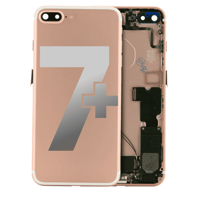 Esource Parts iPhone 7 Plus Back Housing With Small Components Pre-Installed Rose Gold