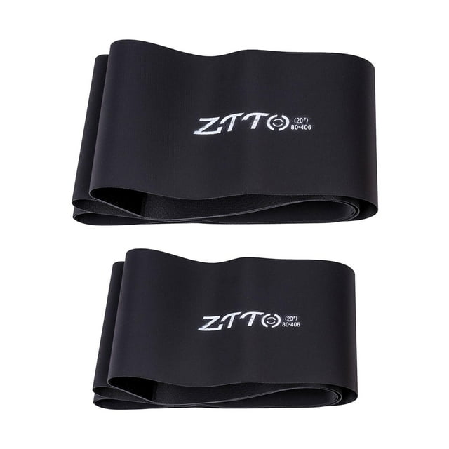 2 protectores antipinchazos para neumáticos de bicicleta de montaña y carretera. Negro 8cm Negro 8cm