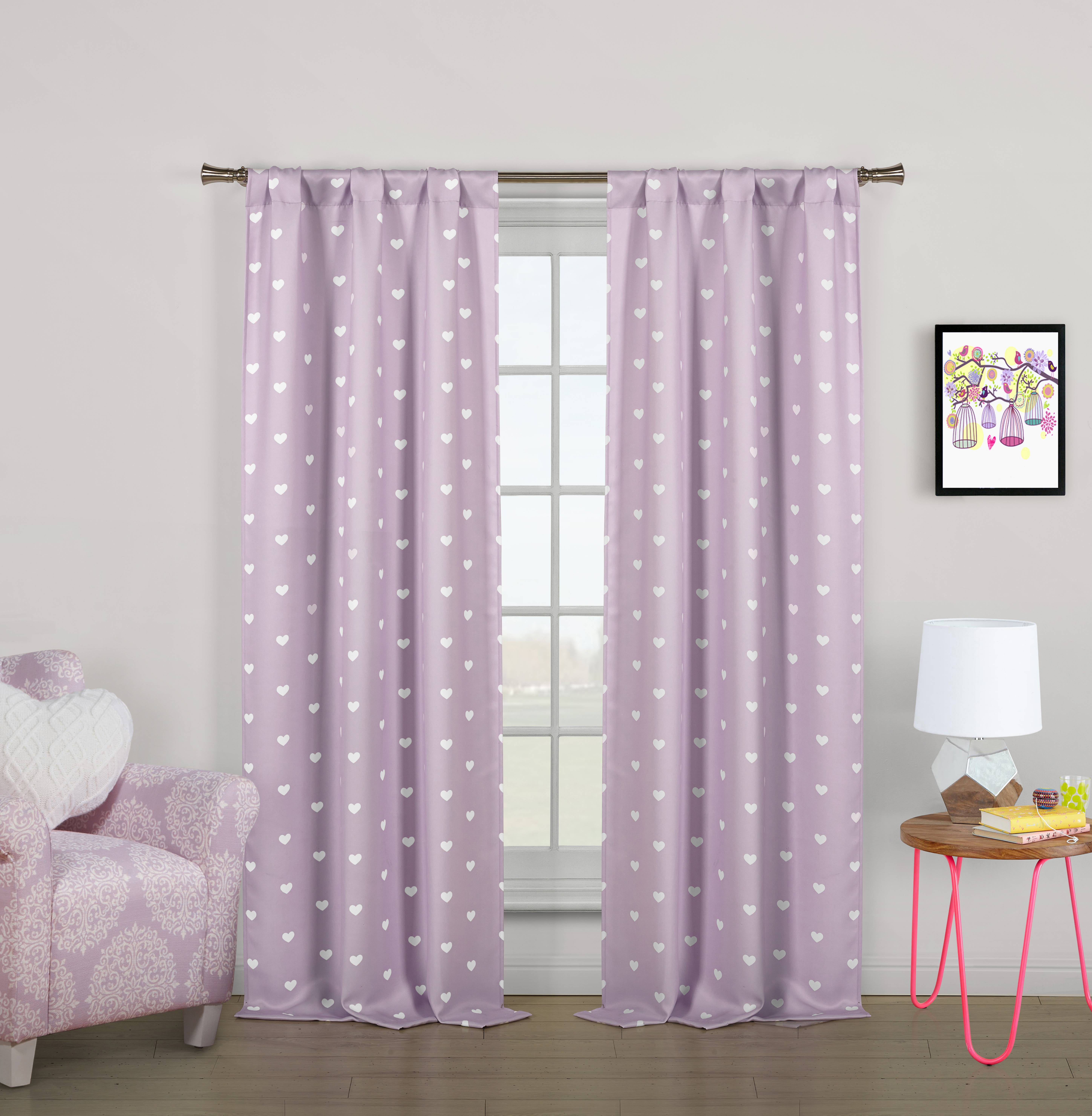 Anjee Eyelet Blackout Thermal Insulated Curtains 2 Panels 46 x 54 inch for Living Room/Bedroom/Nursery with 2 Matching Tie Backs Beige 
