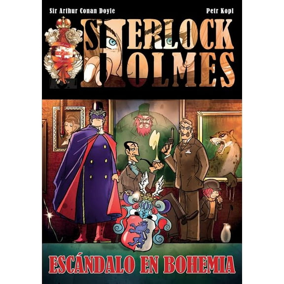 Sherlock Holmes Escándalo en Bohemia, (Paperback)