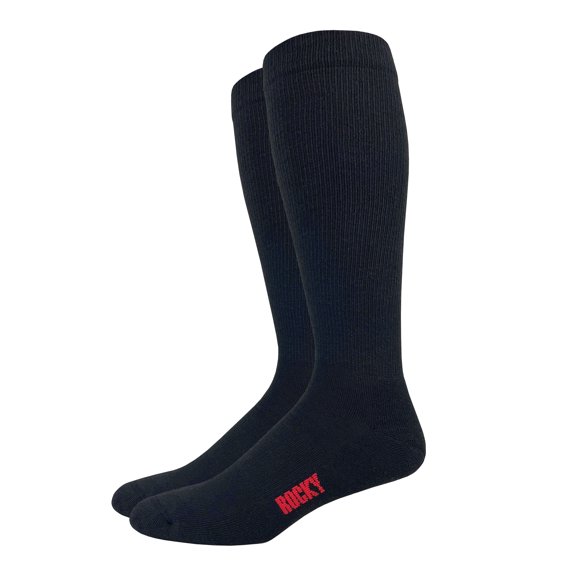 Rocky Mens Ultra Dri Military Crew Boot Socks 2 Pair Pack