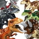 thumbnail image 3 of Bloques de construcción de dinosaurios Juguetes Jurásico Gran Tiranosaurio Rex Bloques de construcción ensamblados Rompecabezas Ensamblaje y ensamblaje de dinosaurios, 3 of 5