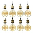 thumbnail image 4 of LINLIN LED Edison Bulb, LED Decorative Firework Light Bulb LED Filament Bulb Decorative Light Bulb Globe E27 110-130V 4W, 4 of 4