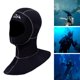 thumbnail image 1 of Capucha de o con capucha de neopreno de 3 mm, gorro de neopreno, calentador de cuello, gorro de o elástico duradero, capucha térmica para surf Costura bnca S DYNWAVEMX Capucha de traje de buceo, 1 of 7