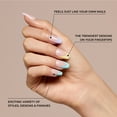 thumbnail image 6 of KISS Voguish Fantasy French Press-On Nails, 'Eclatant' Pink, Medium, Almond Shape, 31 Ct., 6 of 7