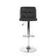 thumbnail image 3 of Bancos de Barra Cómodos Giratorios Ajustables HOMEMAKE FURNITURE BEGONIA Negro, 3 of 7