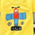 thumbnail image 4 of mgoYE Summer Outfits for Toddler Girls House Cartoon Outfit Set T-Shirt and Short for Little Kids|Yellow 3-4 Years, 4 of 4