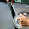 thumbnail image 4 of Car Door Sill Protector Anti-Scratch Strip Bumper Body Guard Transparent 5x300CM 3M Length, 4 of 9