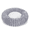 Light grey, variant on Exclusivo Mezcla Calming Donut Dog Bed, 20 inches Cozy Fluffy Faux Rabbit Fur Round Pet Bed, Machine Washable, Light Grey