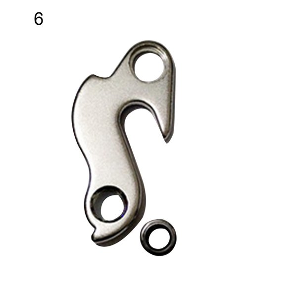 UDIYO Derailleur Hanger Simple Solid Smooth Surface Bicycle Frame Gear Tail Hook Parts for Bicycle