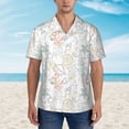thumbnail image 4 of Goofa Sea Animals Hawaiian Shirt for Men, Unisex Summer Beach Casual Short Sleeve Button Down Shirts,Aloha Tropical Floral print shirt-Large, 4 of 9