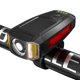 thumbnail image 1 of Luces LED para bicicleta, faro delantero para ciclismo con bocina de 130dB, altavoz USB yeacher  Luz de bicicleta, 1 of 7