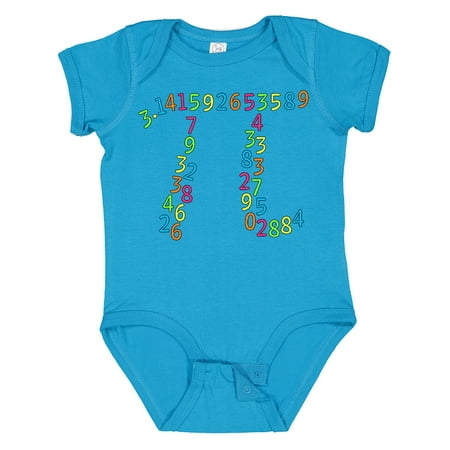 

Inktastic Pi Numbers in Pi Symbol for Pi Day Gift Baby Boy or Baby Girl Bodysuit