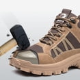 thumbnail image 3 of AUXDIQ Work Shoes Men Women Breathable Steel Toe Cap Industrial Trainers Lightweight Construction Sneakers Sport Shoes, 3 of 6