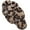 Leopard, variant on Women's Slippers Plush Cross Band Open Toe Slides Fuzzy SPA House Slippers