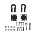 thumbnail image 3 of Paquete de 2 ganchos de remolque de rescate de coche RC Modelo de hebillas de vehículo Control remoto Suministros de automóvil Reemplazo para Axial SCX10 4WD / CC01 Negro Jumpingount FN000805-01, 3 of 7