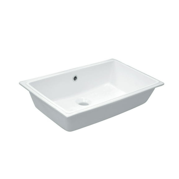 Ws Bath Collections Slim 0225 Slim 29-1/2" Rectangular Ceramic Undermount Bathroom Sink -
