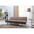 thumbnail image 3 of Gold Sparrow Victorville Foldable Fabric Futon Sofa, 3 of 11