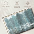 thumbnail image 6 of Elephant Stock Hidden Creek Wall Art - Horizontal Canvas Wall Art - Living Room Wall Decor - Abstract Canvas - Blue And Gray Decor By Norman Wyatt Jr. - 45" x 30", 6 of 8