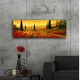 thumbnail image 4 of Epic Art 'Toscano Panel I' by Art Fronckowiak, Acrylic Glass Wall Art, 48"x16", 4 of 8