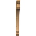 thumbnail image 2 of Ekena Millwork 3 1/2"W x 32"D x 40"H Legacy Slat Smooth Bracket, Western Red Cedar, 2 of 4