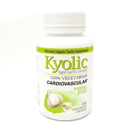 Kyolic Garlic Cardiovascular Formula 100 - 100 Veg Capsules