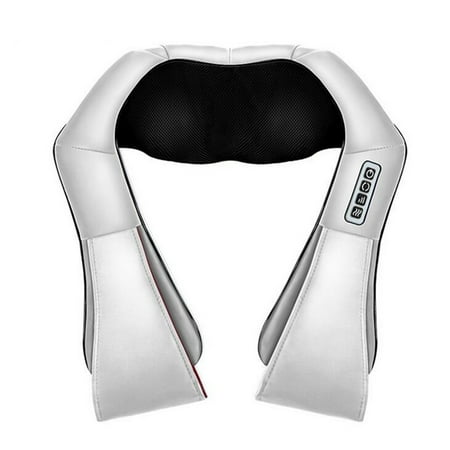 DC12V 25W Shiatsu Kneading Neck Back Leg Waist Body Shoulder Massager W/ Heat ,European Plug