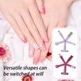 thumbnail image 6 of 8 in 1 Nail Magnet Tool for Cat Eye Gel Polish Strong Magnetic Wand Multifunctional Fancy Design Manicure Accessory for Home Salon Use Purple, 6 of 7