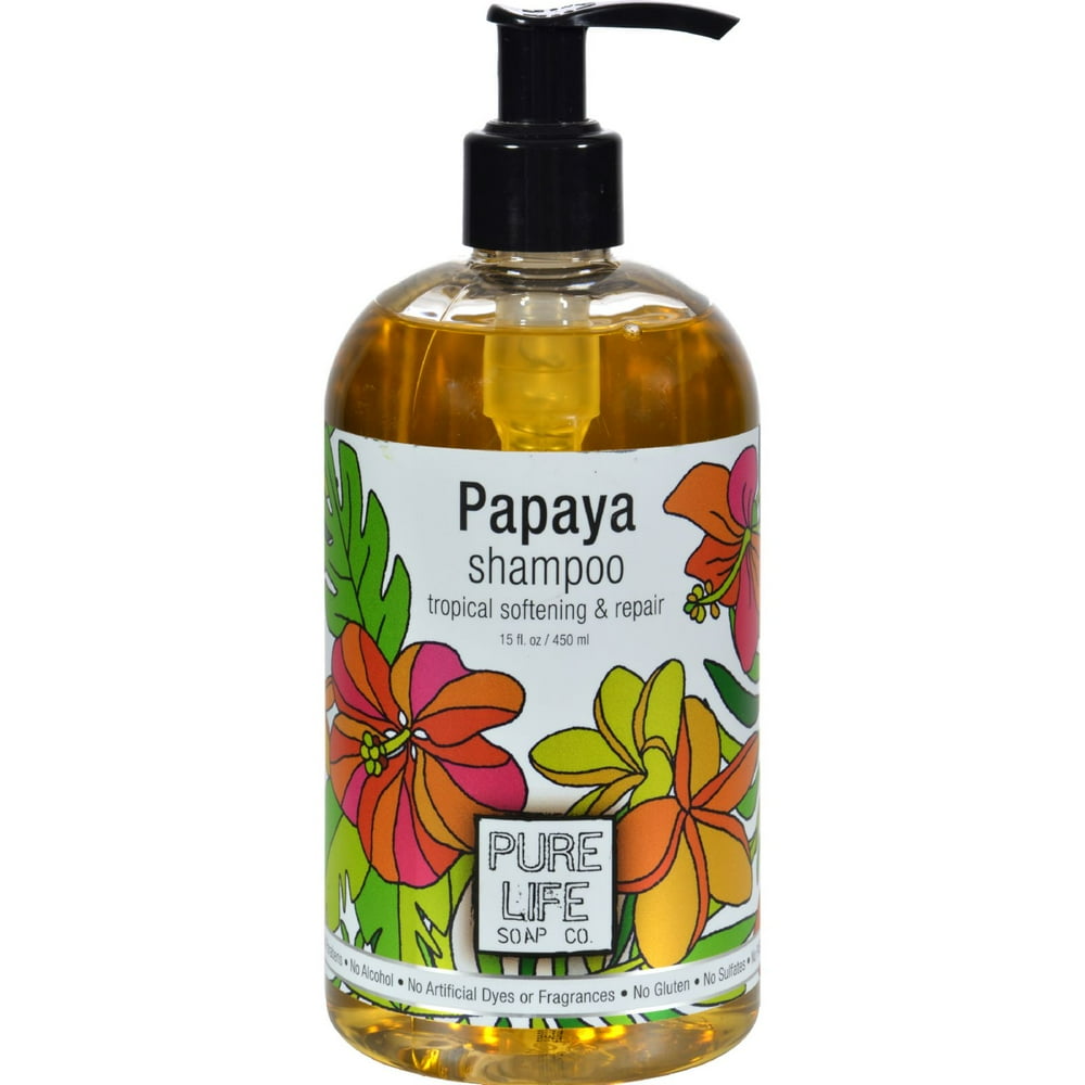 Pure Life Shampoo Papaya 14.9 fl oz