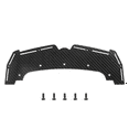 Winyuyby Carbon Fiber Front Bumper Chassis Skid Plate Lower Guard for 1