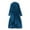 Blue, variant on Elainilye Fashion Dresses for Women 2024 Retro Button Lace Corduroy Long Sleeve Turndown Collar Dress,Blue