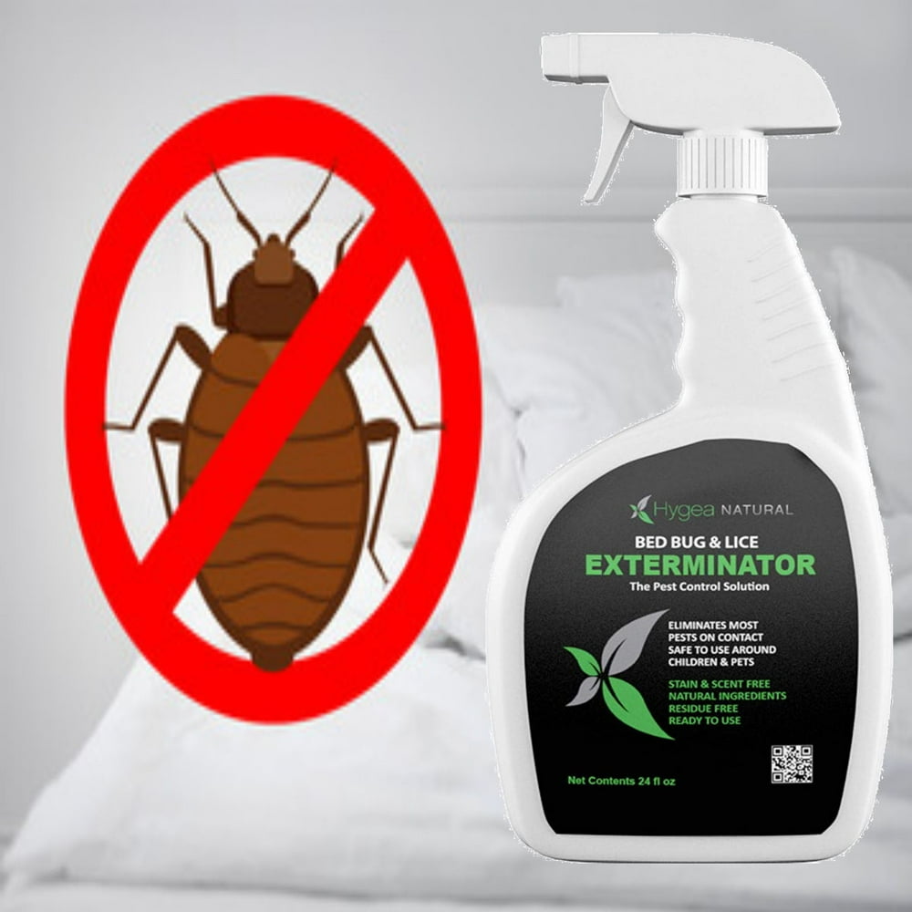 Bed Bug & Lice Killer All Natural Fast Acting Non Toxic Insecticide
