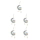 thumbnail image 1 of Bearachild Ramadán Decoraciones Adorno islámico Escena Diseño Luna Colgante para el hogar 01 01 5piezas, 1 of 6