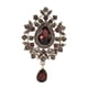 thumbnail image 5 of Broche Pin Insignia de moda Decoración decorativa Estilo retro Pin de solapa Pin de camisa Púrpura, 5 of 9