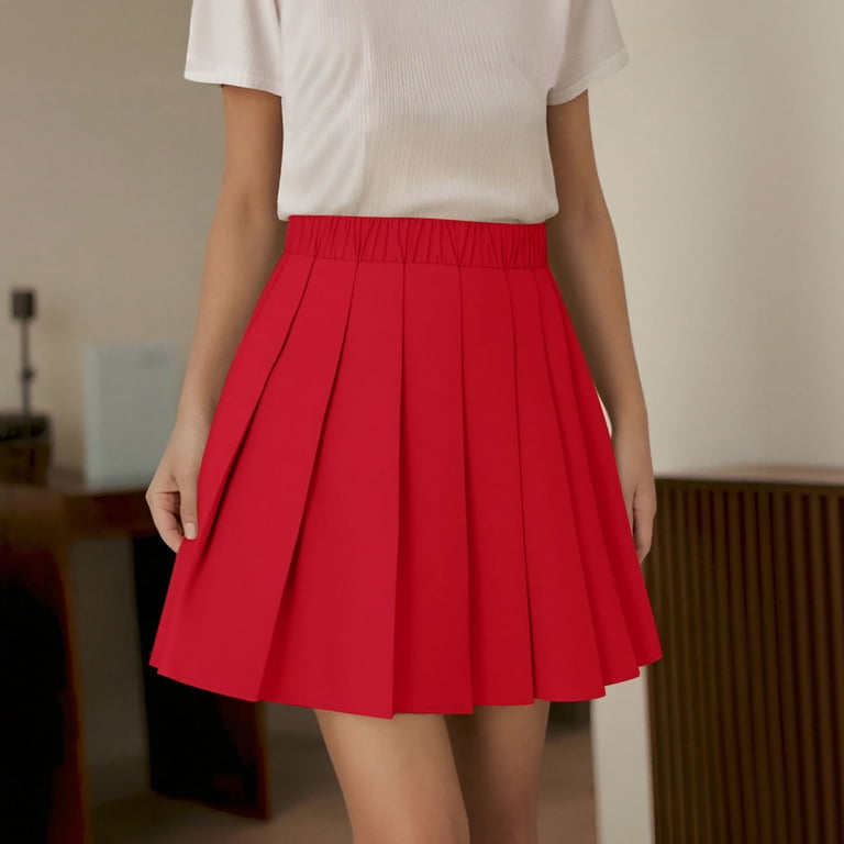 Karoyedx Kids Clothes Girls Girls Casual Mini High Waist Stretchy