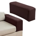 thumbnail image 2 of Couch Arm Cover, Sofa Armrest Protectors, Non-Slip Couch Arm Cover, Machine Washable Polyester Fabric For Recliner,Loveseat,Sectional,Reusable Furniture Handrails Cover,21.65''x9''x9.84''(Brown), 2 of 9