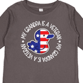 thumbnail image 4 of Inktastic My Grandpa is a Veteran Military Family Boys or Girls Long Sleeve Toddler T-Shirt, 4 of 5