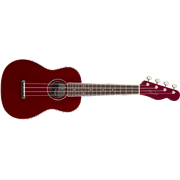 Fender Zuma Classic Concert Uke, Walnut Fingerboard, Candy Apple Red