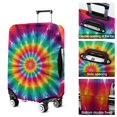 thumbnail image 5 of Rainbow Tie Dye Mandala Pattern Luggage Cover Fashion Suitcase Cover Baggage Covers Fit 25-28 Inch Luggage (Go Travel), 5 of 5