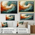 thumbnail image 4 of Designart "Elegance of Floral Piano in Jazz Room" Entertainment Wall Art - Vintage Orange Music Entryway Wall Art, 4 of 4