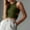 Army Green, variant on TYGHBN Stylish Women's Tanks and for Everyday and Casual Wear Sleeveless Hollow Out Design for Summer with Jeans and Sports Pants Athletic Crop V Neck Camisole Women Baseball Mom Tops for Women 25th