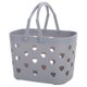 thumbnail image 1 of Cesta de almacenamiento de plástico portátil para ducha con asa, 1 of 5