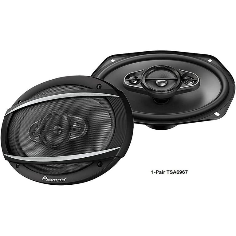 Pioneer Car Speaker 1-Pair TSF1634 + 1-Pair TSA6967 - Walmart.com