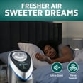 thumbnail image 6 of GermGuardian Air Purifier with HEPA Filter and UV-C Sanitizer, 743 Sq. ft, AC4825DLX, Gray, 6 of 15